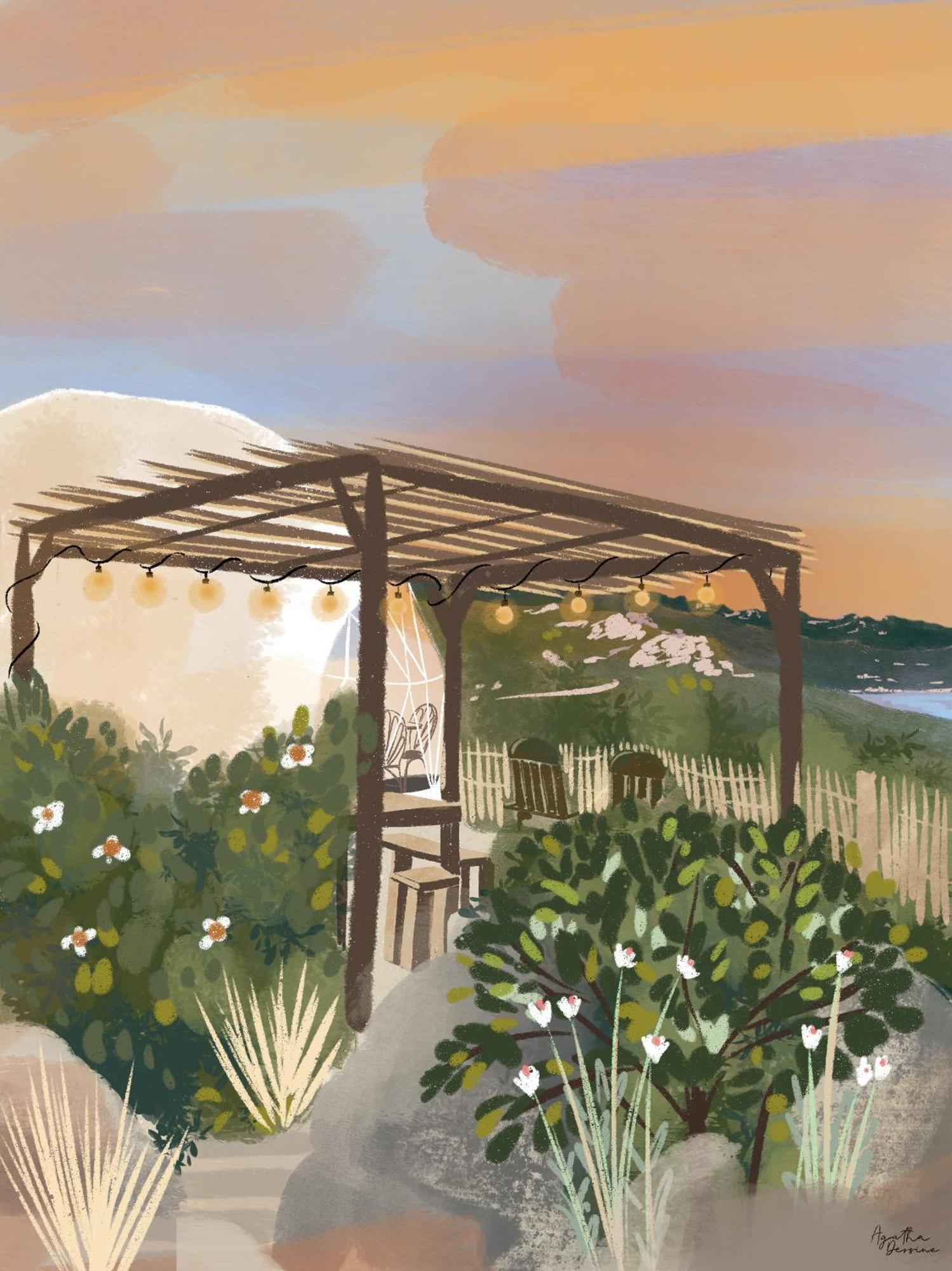 פורטו-וישיו Domaine De Sonia - Logements Eco-Insolites מראה חיצוני תמונה